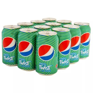 Refrigerante Pepsi Twist Lata 350ml Pack 12x1