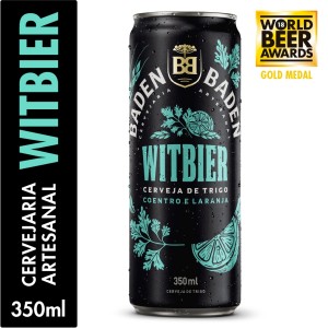CERVEJA BADEN BADEN WITBIER LATA 350ML UNIDADE