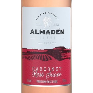 Vinho Rose Almaden Cabernet Suave 750ML UN